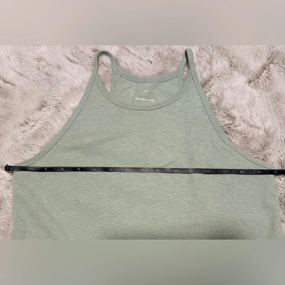 Everlane Mint Green Tank Top - Picture 3 of 10